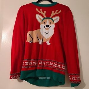 Corgi Ugly Christmas Sweater